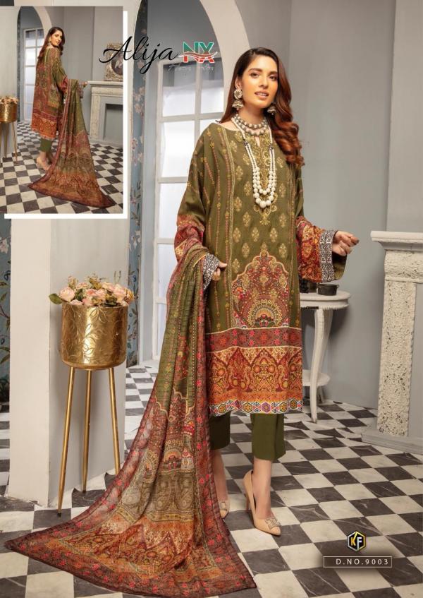 Keval Alija Nx Vol-9 Cotton Print Pakistani Look Dress Material